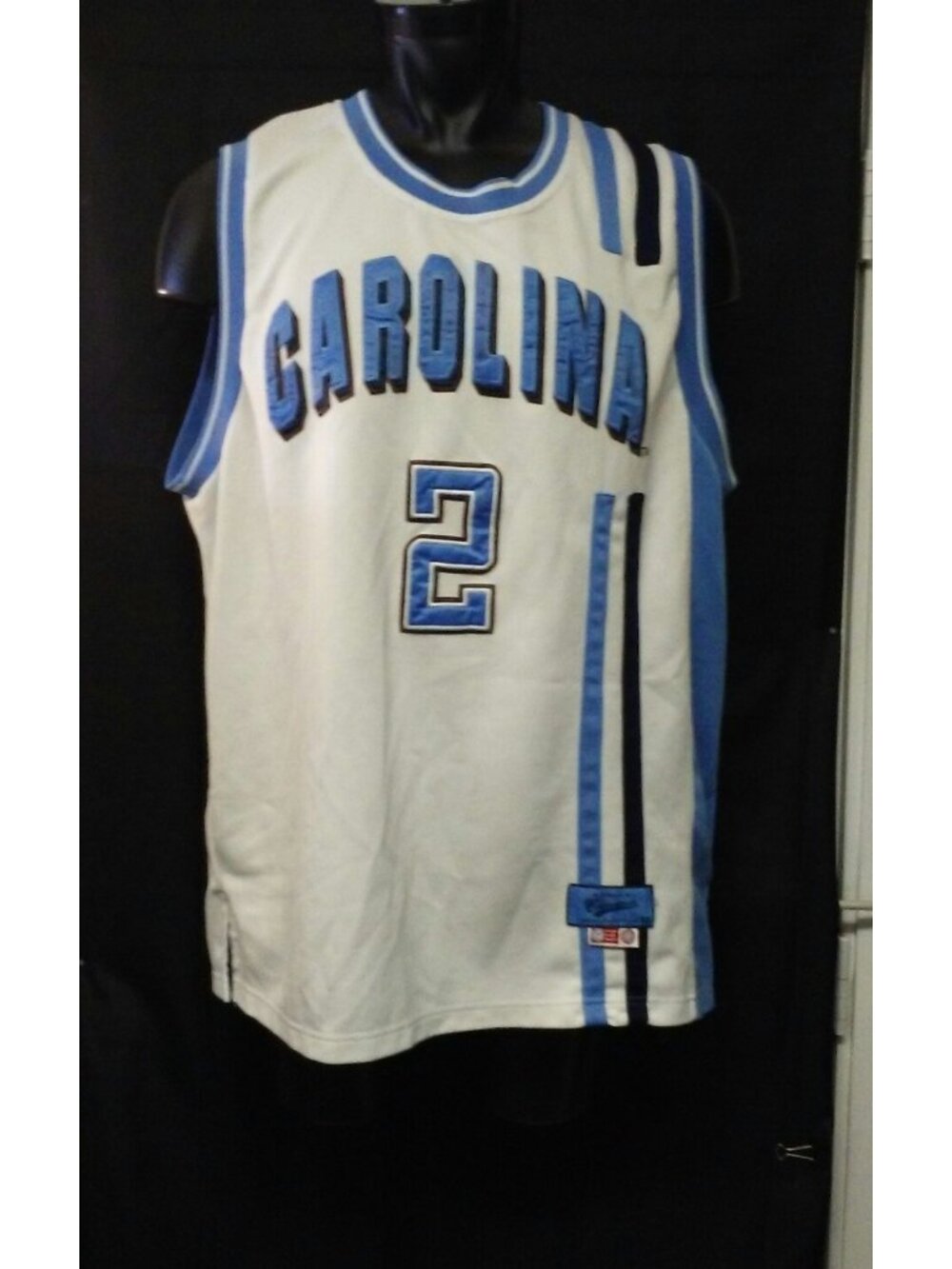 American Heritage Classics Carolina #2 basketball jersey vintage EUC Men’s XL